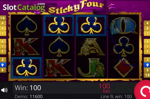 Скрин3. Sticky Four слот
