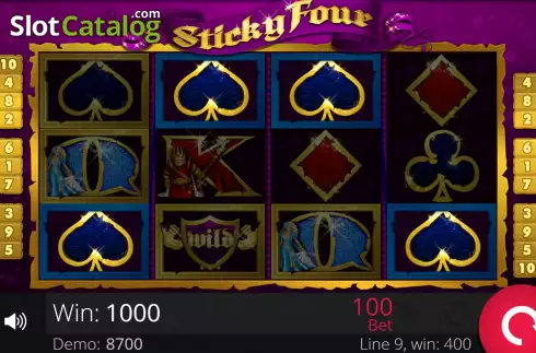 Скрин5. Sticky Four слот