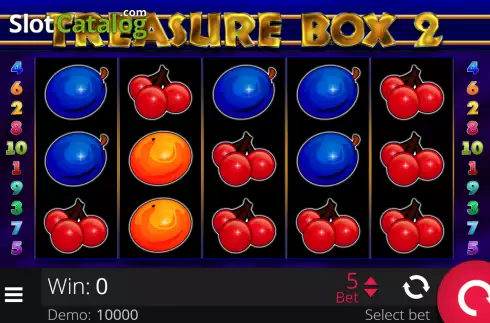 Скрин2. Treasure Box 2 слот