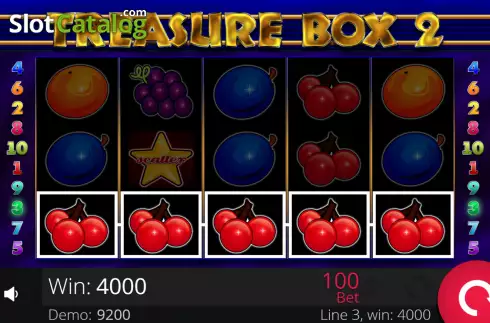Скрин3. Treasure Box 2 слот