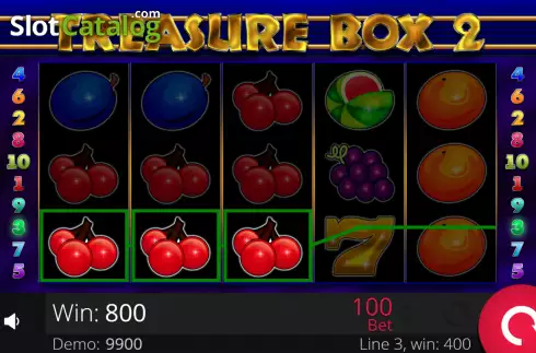 Скрин4. Treasure Box 2 слот