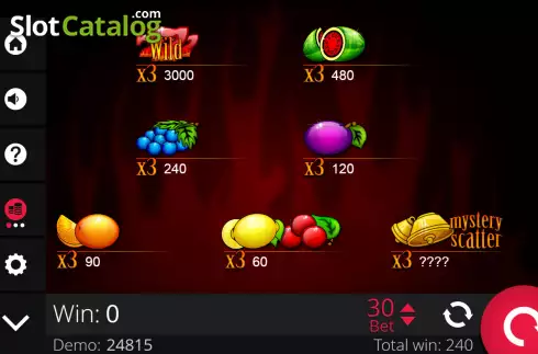 Скрин5. Triple Wild Seven слот