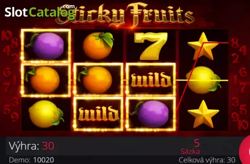 Скрин4. Sticky Fruits слот