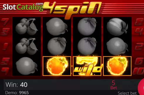 Скрин3. 4 Spin слот