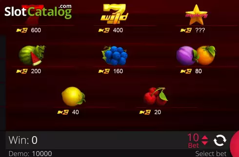 Скрин5. 4 Spin слот