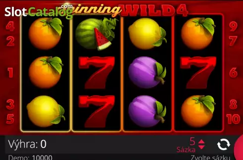 Скрин2. Spinning Wild 4 слот