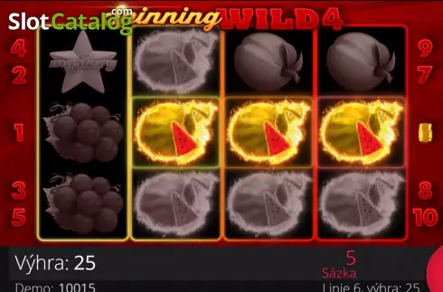 Скрин3. Spinning Wild 4 слот