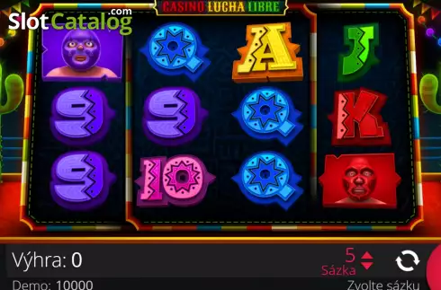 Скрин2. Casino Lucha Libre слот