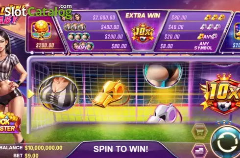Скрин2. Goal Line Baby слот