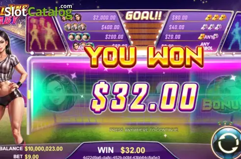 Скрин3. Goal Line Baby слот