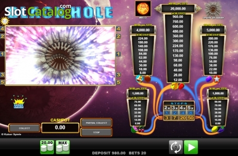 Скрин3. Black Hole слот
