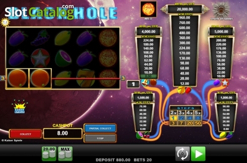 Скрин4. Black Hole слот