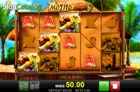Скрин5. Mojito Beach слот