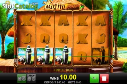 Скрин6. Mojito Beach слот
