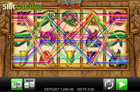 Скрин2. Pyramids of the Nile слот