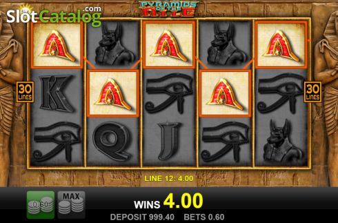 Скрин3. Pyramids of the Nile слот