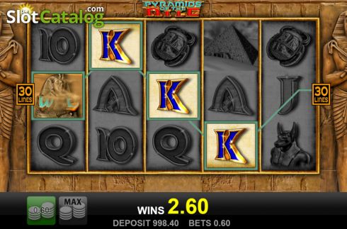 Скрин5. Pyramids of the Nile слот