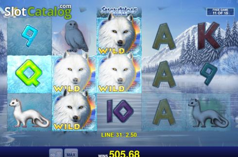 Скрин4. Snow Wolf Supreme слот