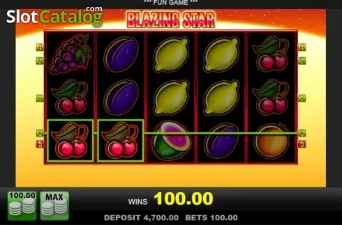 Скрин3. Blazing Star (edict) слот