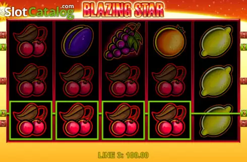 Скрин5. Blazing Star (edict) слот