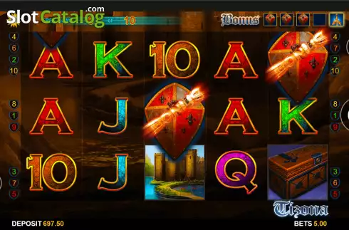 Скрин9. Tizona слот