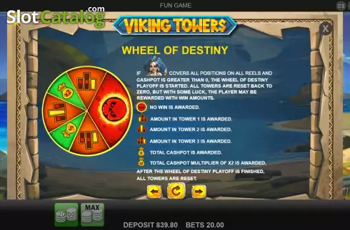 Скрин5. Viking Towers слот