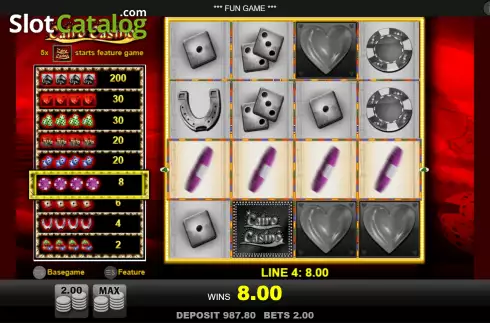 Скрин3. Cairo Casino слот