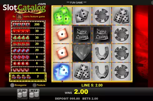 Скрин5. Cairo Casino слот