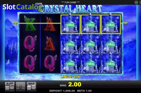Скрин3. Crystal Heart слот