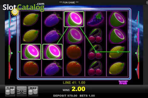 Скрин3. Fantastic Fruit слот