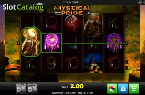 Скрин7. Mystical Pride слот