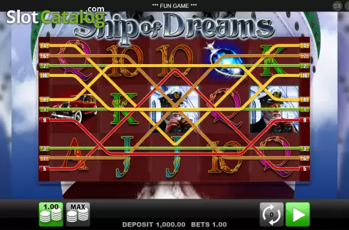 Скрин2. Ship of Dreams слот