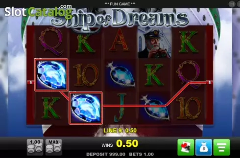 Скрин3. Ship of Dreams слот