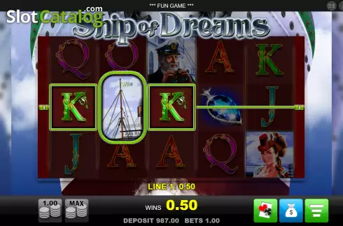 Скрин5. Ship of Dreams слот