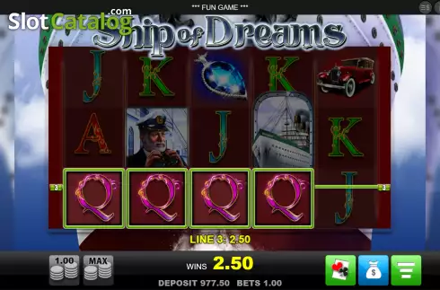 Скрин6. Ship of Dreams слот
