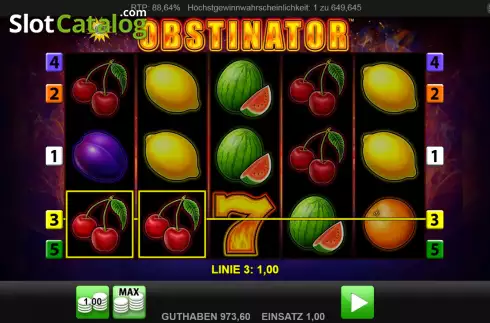Скрин3. Obstinator слот