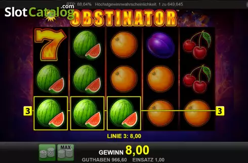Скрин4. Obstinator слот