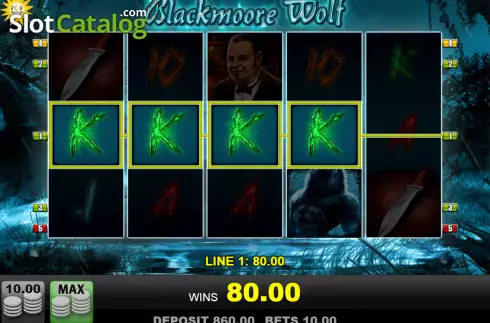 Скрин4. Blackmoore Wolf слот