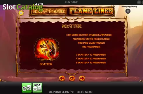Скрин6. Tribe of Thunder слот