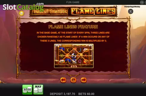 Скрин8. Tribe of Thunder слот