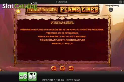 Скрин9. Tribe of Thunder слот