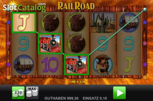 Скрин3. Rail Road слот
