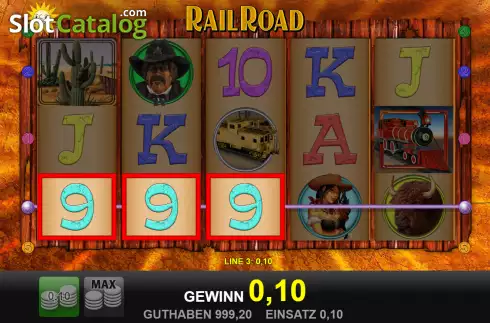 Скрин4. Rail Road слот