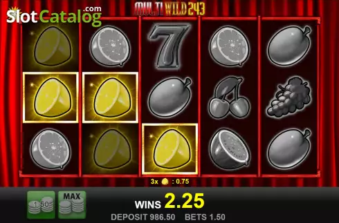 Скрин4. Multi Wild 243 слот