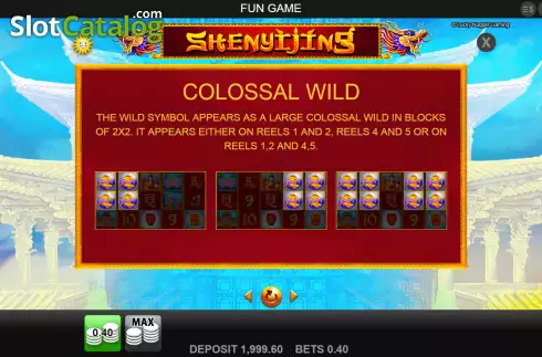 Скрин5. Shenyijing слот
