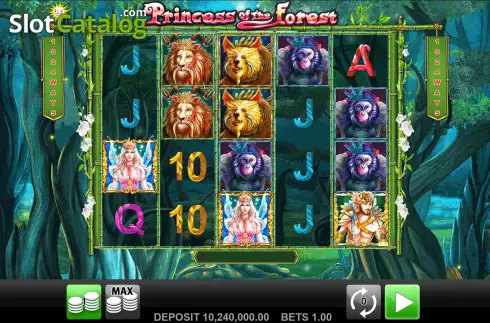 Скрин2. Princess of the Forest слот