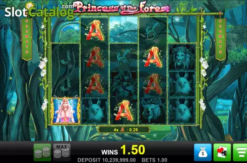 Скрин3. Princess of the Forest слот