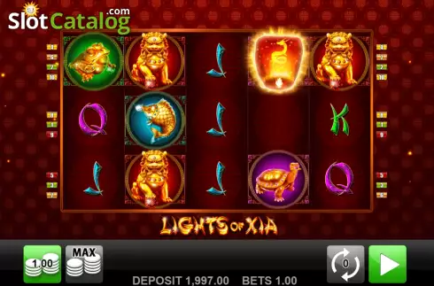 Скрин2. Lights of Xia слот
