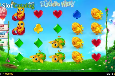 Скрин2. Eggstra Wilds слот