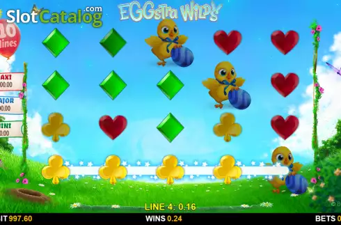 Скрин3. Eggstra Wilds слот